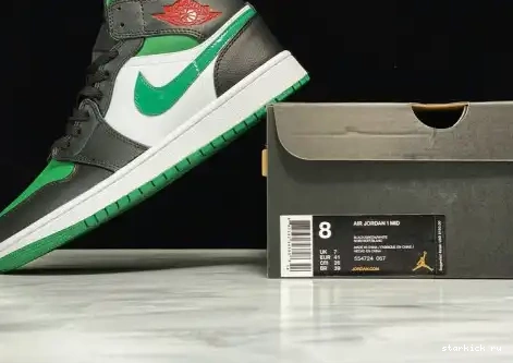 554724-067 Toe Mid 1 Green Jordan 554724-067 0520